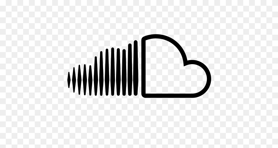Soundcloud Icon With And Vector Format For Free Unlimited, Gray Png