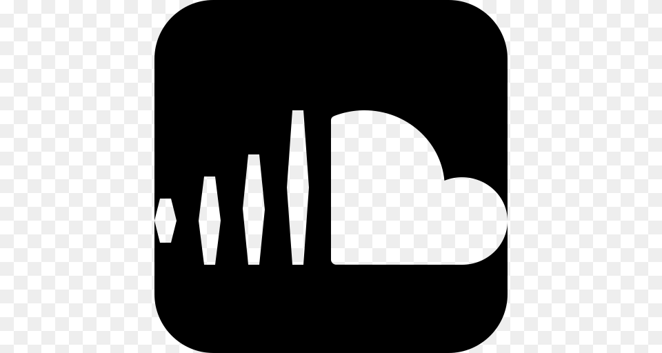 Soundcloud Icon With And Vector Format For Unlimited, Gray Free Png Download