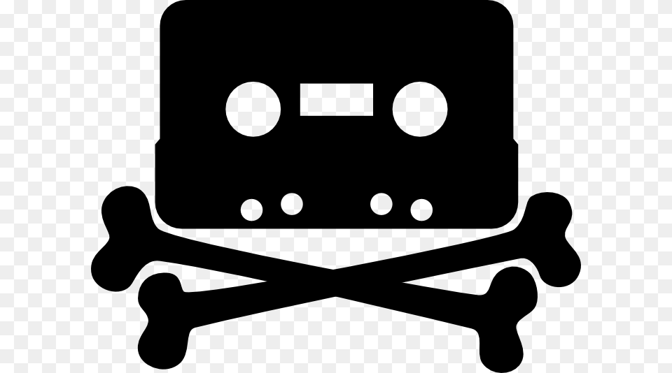 Soundcloud Piracy Is Real Cassette Jolly Roger, Smoke Pipe Free Png