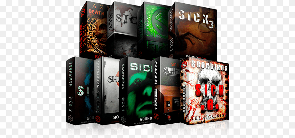 Soundiron Horror Bundle Flyer, Book, Publication, Box Png