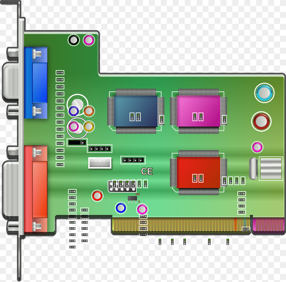 Soundkarte Clipart, Computer Hardware, Electronics, Hardware, Scoreboard Free Png Download