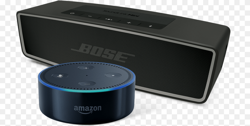 Soundlink Mini Ii With Amazon Echo Dot Amazon Kindle, Electronics, Speaker Free Png Download