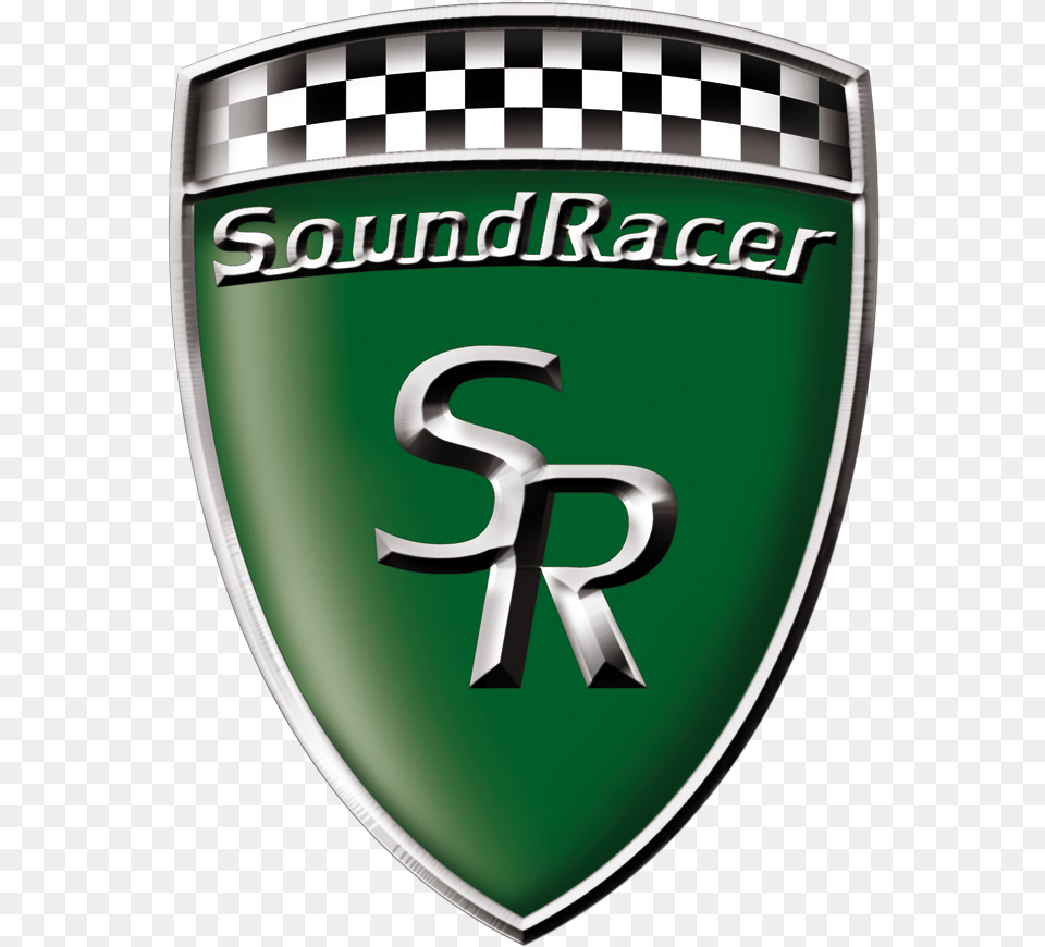 Soundracer Sr Logo, Emblem, Symbol, Disk, Badge Free Png Download