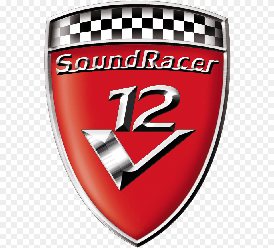 Soundracer V12 Ferrari Car Engine Sounds Transmitter J, Emblem, Symbol, Logo, Badge Png Image