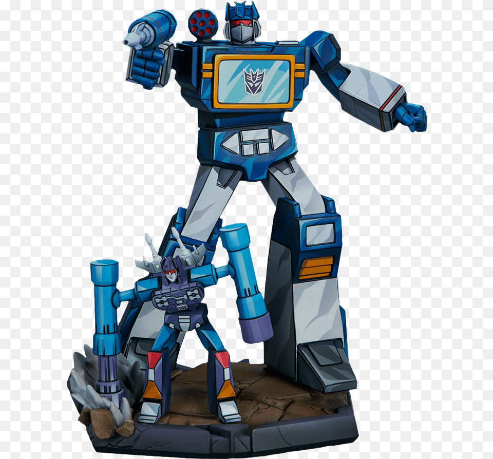 Soundwave Amp Rumble Classic Scale 10 Statue Soundwave Statue, Robot, Toy Free Transparent Png