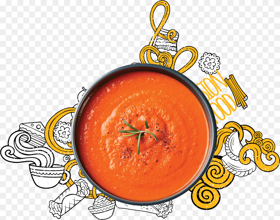 Soup Amp Sides, Bowl, Curry, Dish, Food Png Image