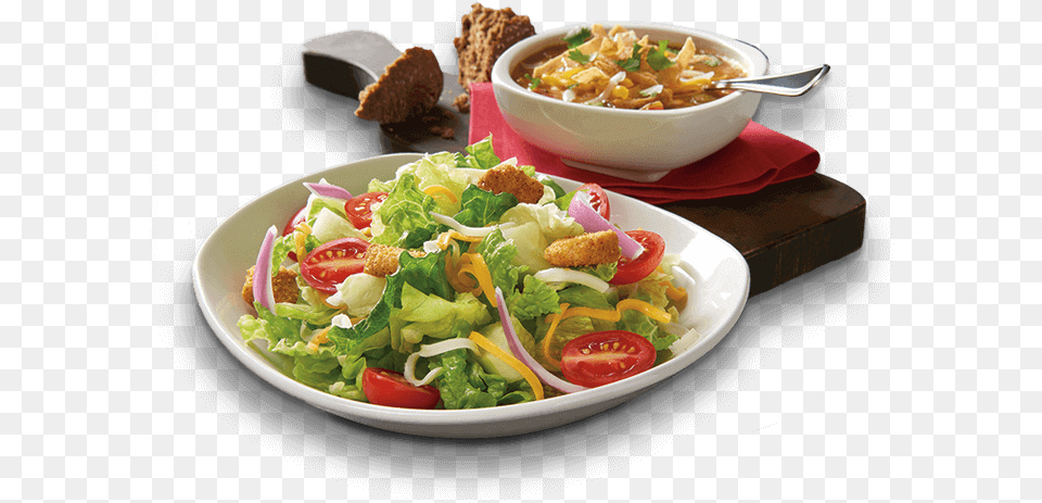 Soup And Salad, Dish, Food, Lunch, Meal Free Png Download