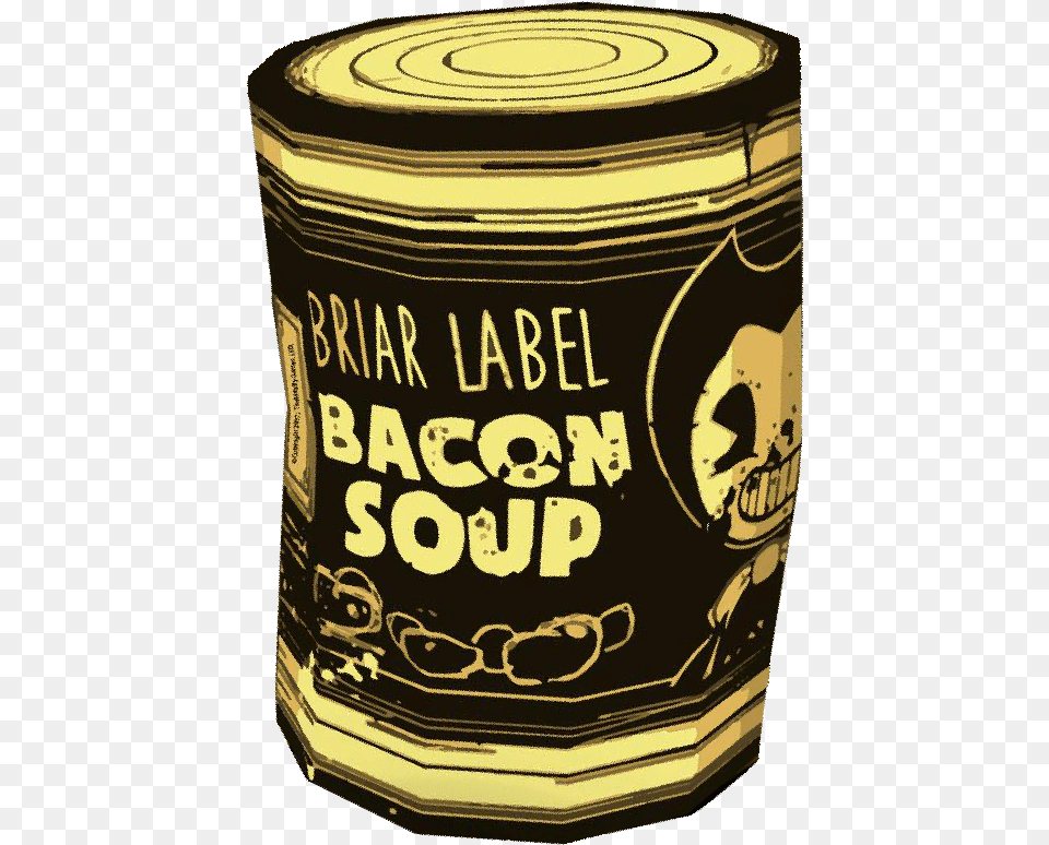 Soup Bendy And The Ink Machine Bacon Soup, Tin, Aluminium, Can, Canned Goods Free Png
