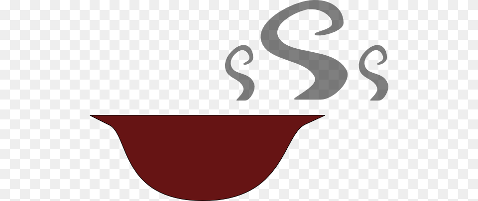 Soup Bowl With Steam Clip Art For Web, Stencil Png