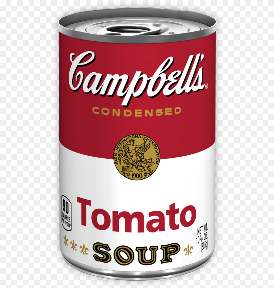 Soup Can Campbell39s Chicken Noodle Soup, Tin, Aluminium, Canned Goods, Food Free Png Download