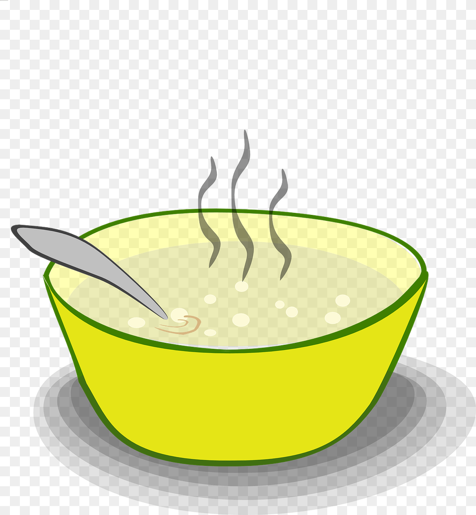 Soup Clip Art, Bowl, Cutlery, Dish, Food Png Image
