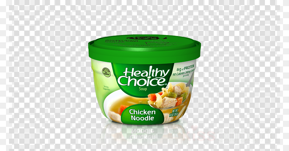 Soup Clipart Chicken Soup Healthy Choice Chicken Transparent Background Ribbon Transparent, Dessert, Food, Yogurt, Ketchup Free Png