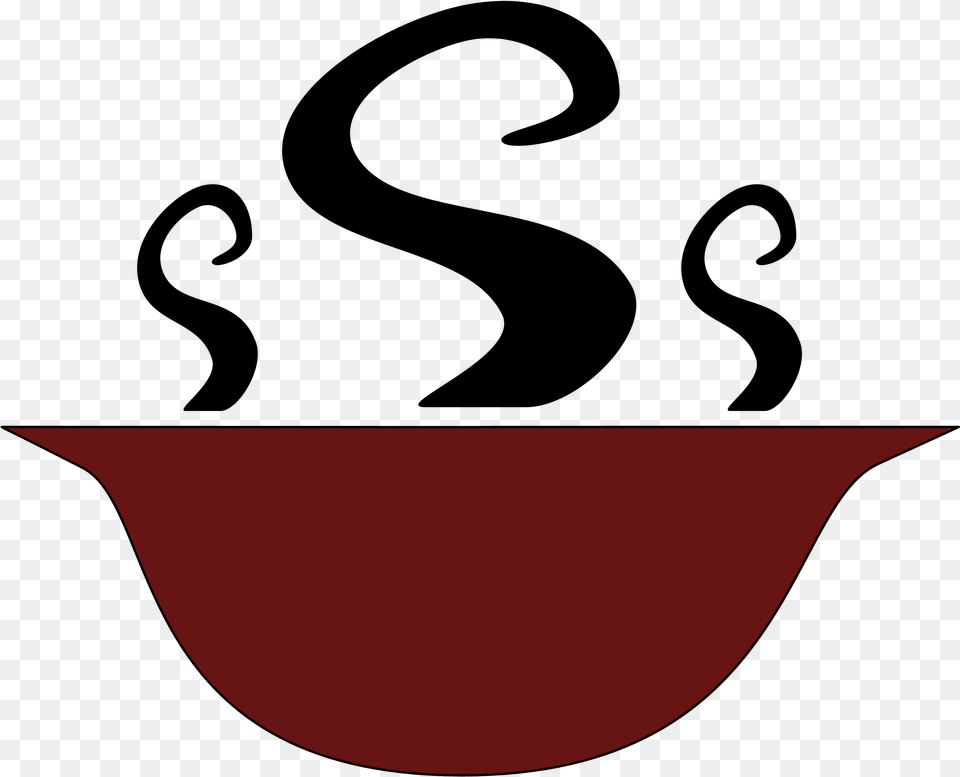 Soup Clipart Soup Salad, Stencil, Bowl Png Image