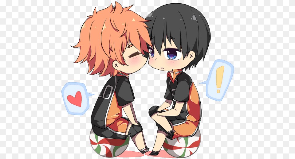 Soup Fanclub Kageyama X Hinata, Book, Comics, Publication, Baby Free Transparent Png