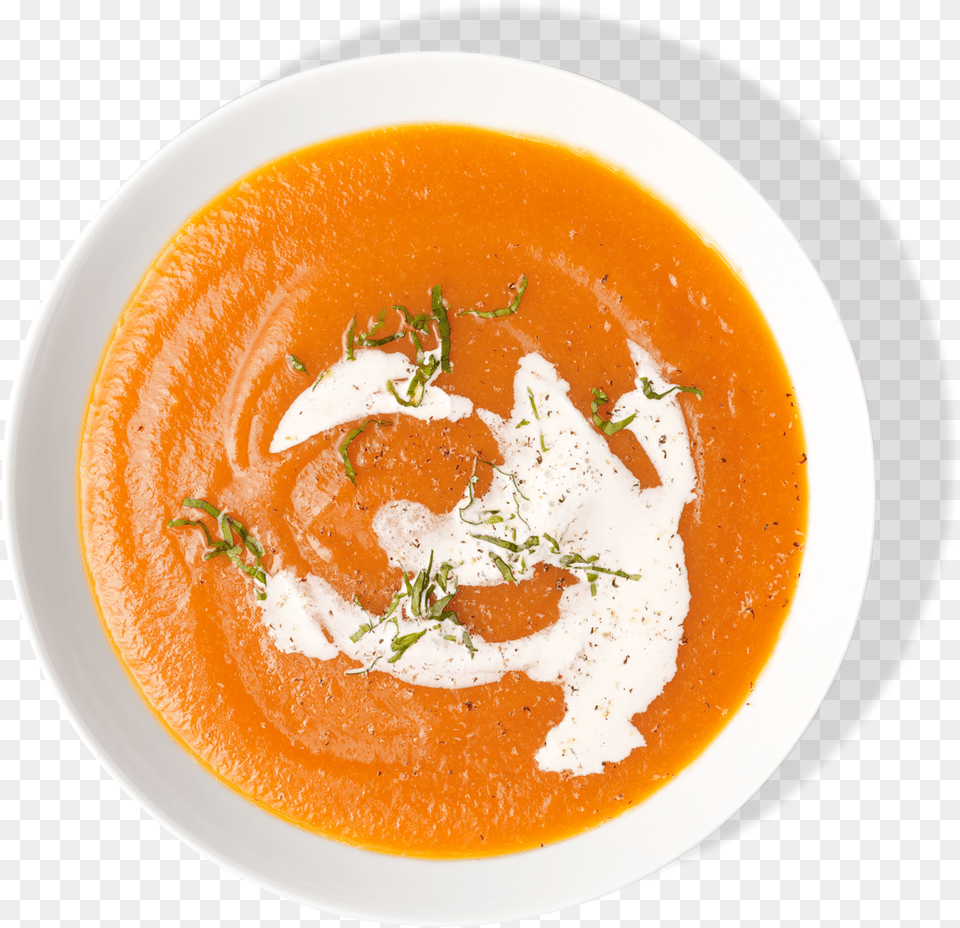 Soup Image Background Soup Top View, Bowl, Dish, Food, Meal Free Png