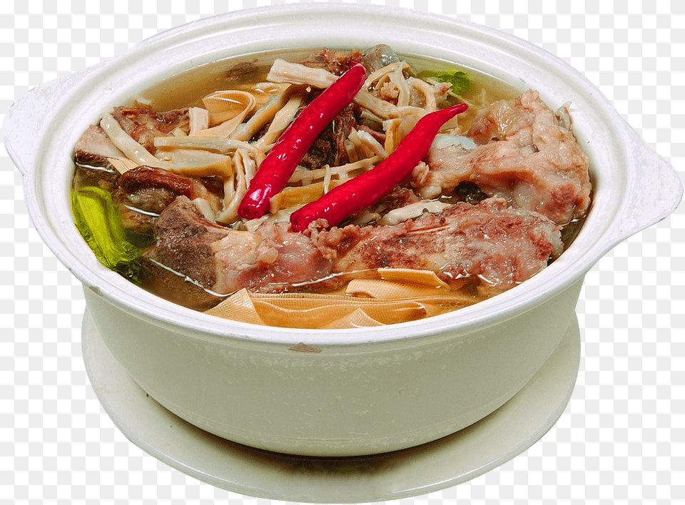 Soup Image Tom Yum Noodles Soup Beef, Bowl, Dish, Food, Meal Free Png