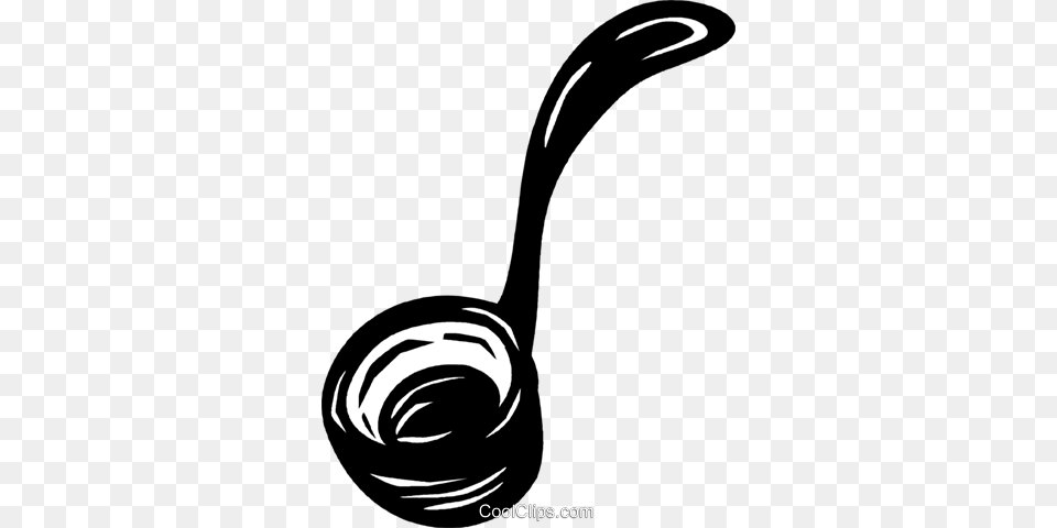 Soup Ladle Royalty Vector Clip Art Illustration, Smoke Pipe, Kitchen Utensil, Machine, Wheel Free Png