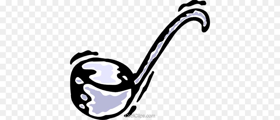 Soup Ladle Royalty Vector Clip Art Illustration, Smoke Pipe, Kitchen Utensil Png Image