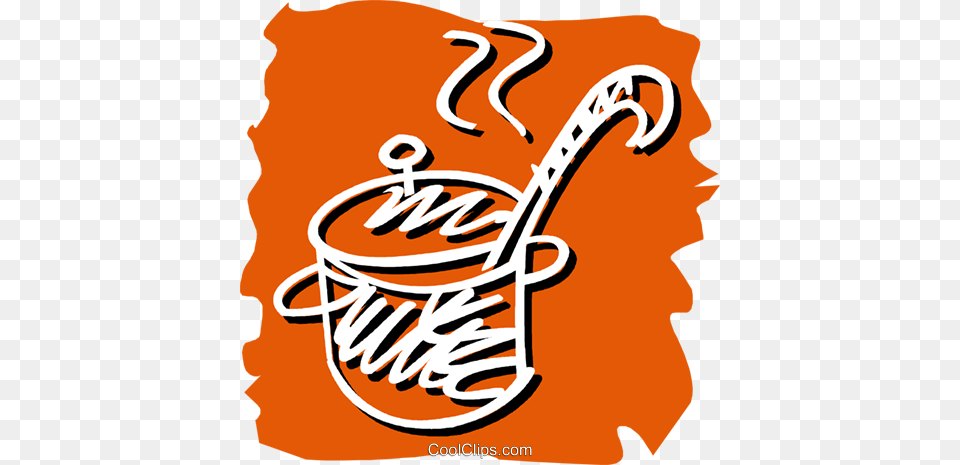 Soup Pot Royalty Vector Clip Art Illustration, Calligraphy, Handwriting, Text, Person Free Png