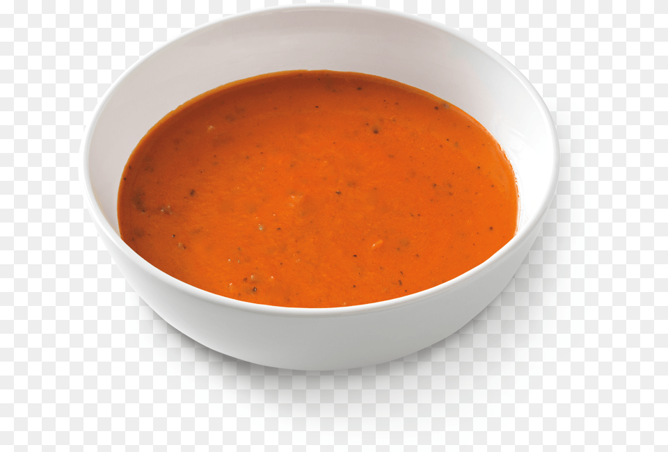 Soup Tomato Soup No Background, Bowl, Dish, Food, Meal Png Image