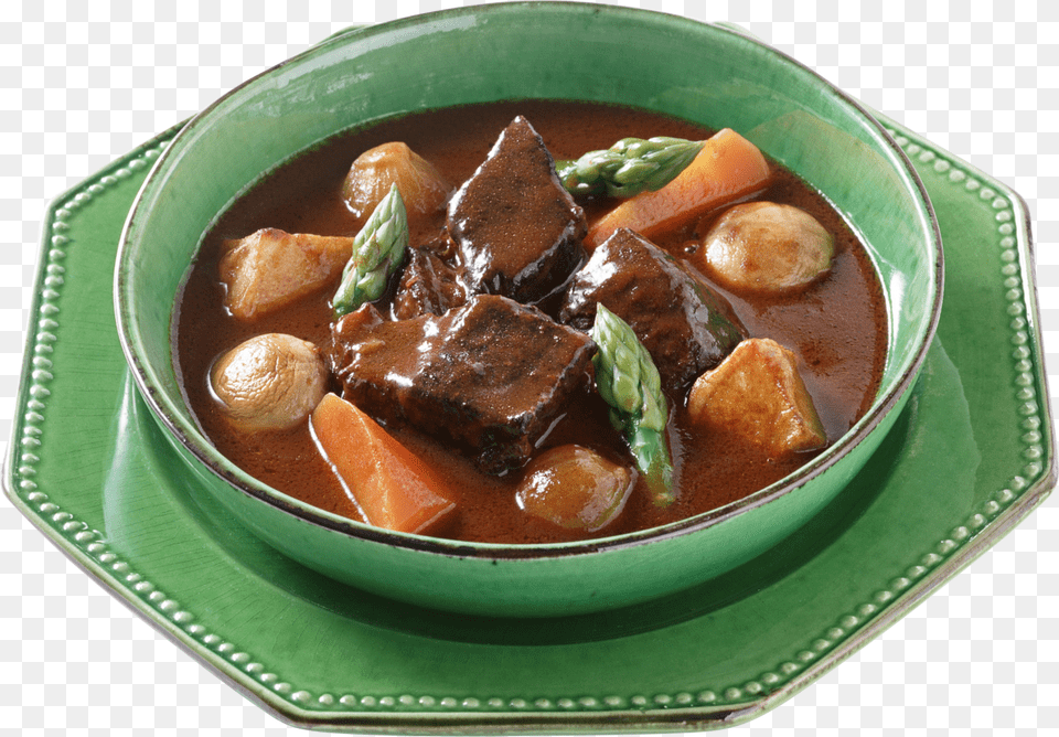 Soup With Flesh Carrots And Potatoes Image Demi Glace, Stew, Meal, Food, Dish Free Png