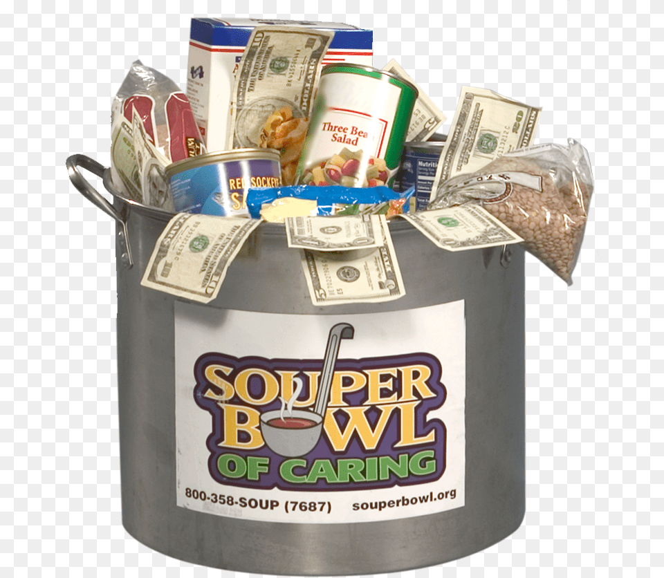 Souper Bowl Of Caring 2018, Can, Tin Free Transparent Png