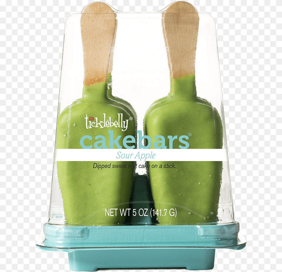 Sour Apple Cakebar 4 Pack 044 Small Champagne, Food, Ice Pop, Cream, Dessert Png Image