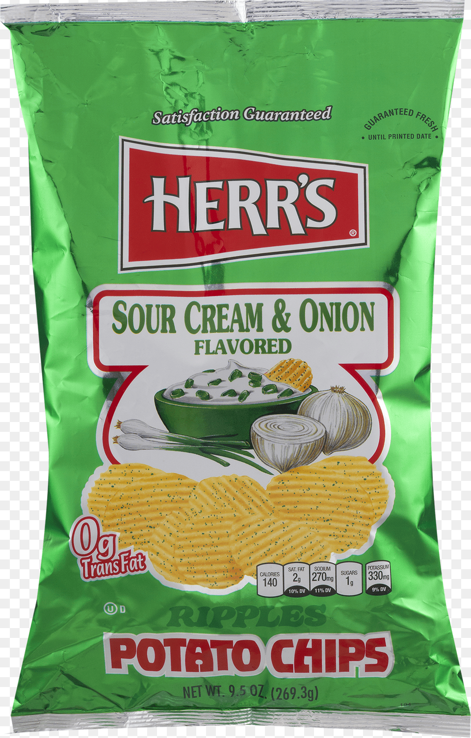 Sour Cream And Onion Potato Chips Free Transparent Png