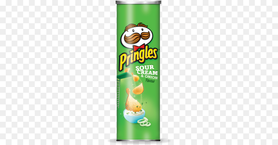 Sour Cream N Onion Pringles Sour Cream Amp Onion Potato Chips, Tin, Advertisement, Bottle, Shaker Free Transparent Png