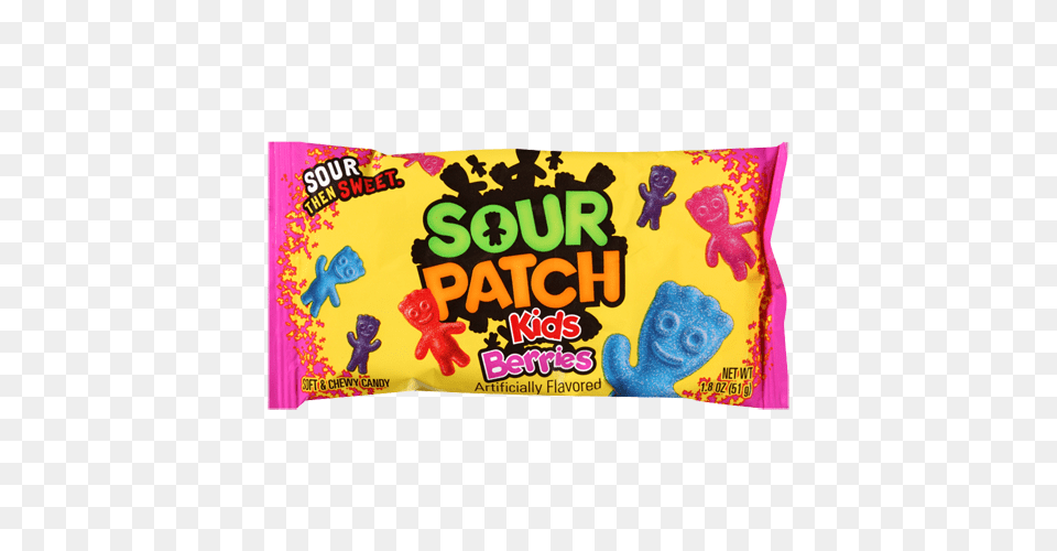 Sour Patch Berries Soft Chewy Candy, Food, Sweets Free Png