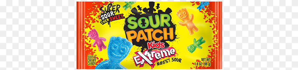 Sour Patch Kids Extreme Sour Soft Amp Chewy Candy Extreme Sour Patch Kids, Food, Sweets Free Transparent Png