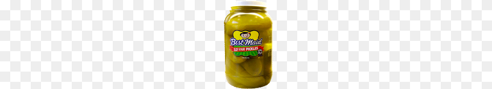 Sour Pickles Gal Best Maid Pickle Shop, Food, Relish, Bottle, Shaker Png