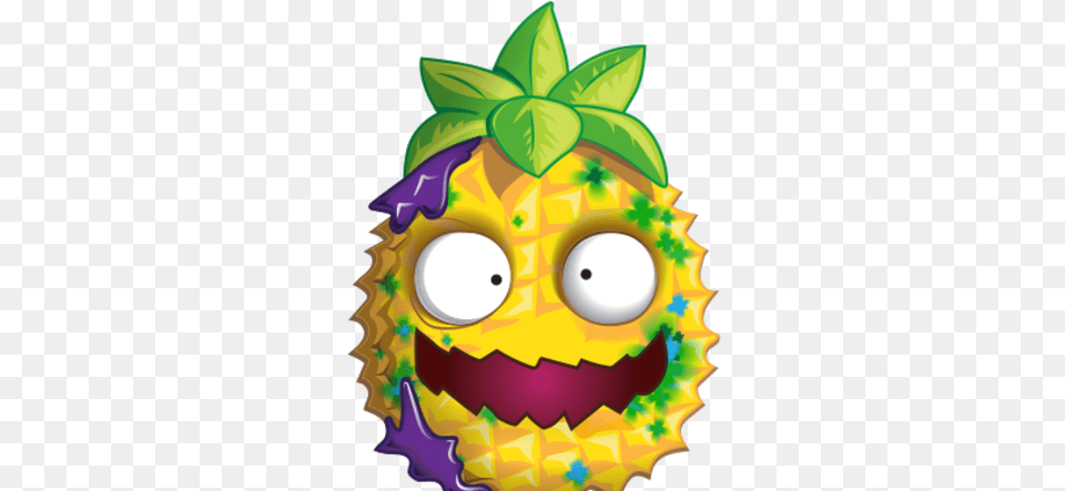 Sour Pineapple The Grossery Gang Wikia Fandom Moldy Pineapple, Food, Fruit, Plant, Produce Png Image