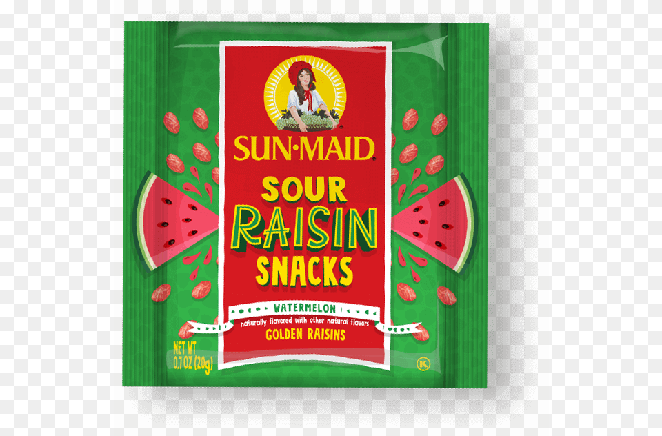 Sour Raisin Snacks, Advertisement, Adult, Produce, Plant Free Png Download