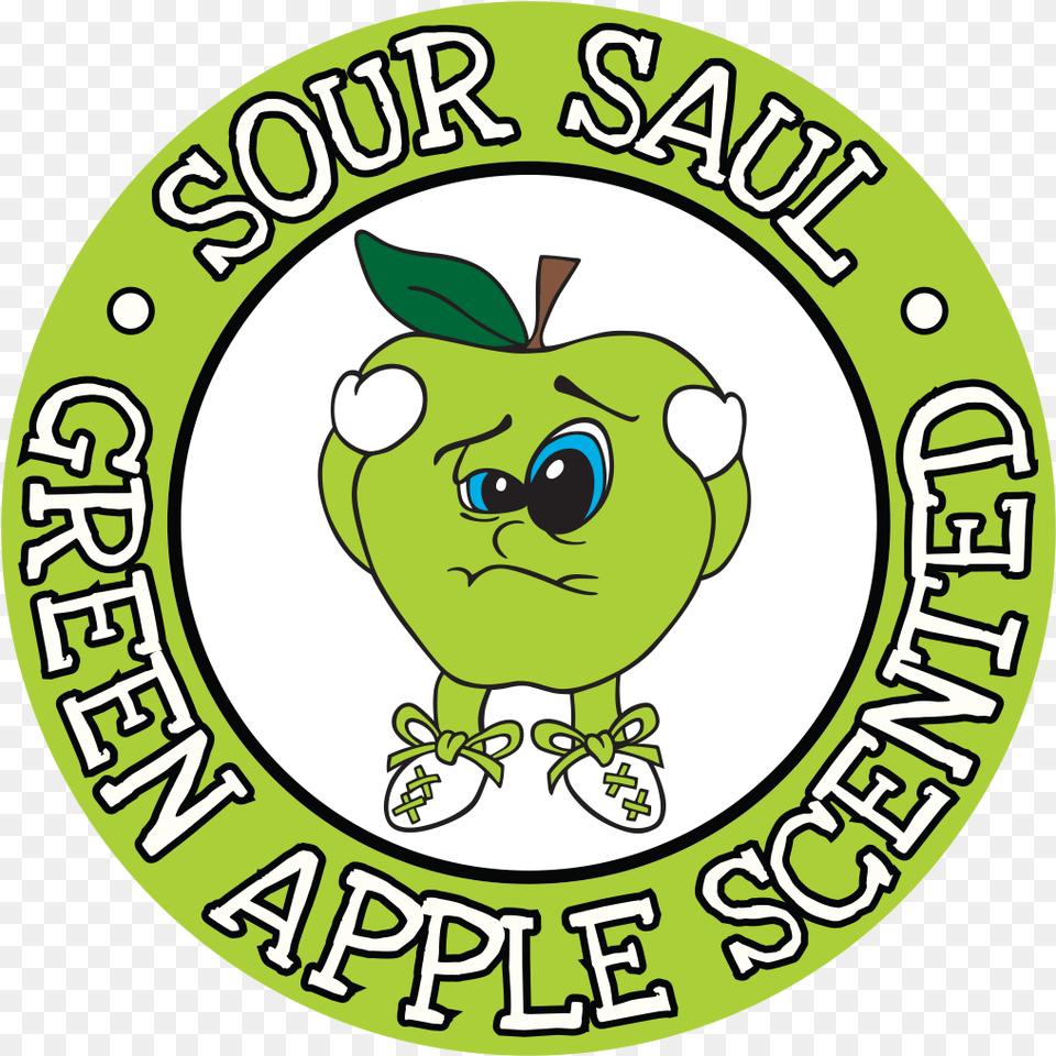 Sour Saul Sticker Pack Scratch And Sniff Stickers Logo, Green, Face, Head, Person Png