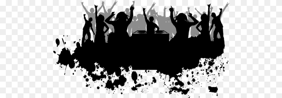 Source Dj Party Vector, Person, People, Concert, Crowd Free Png