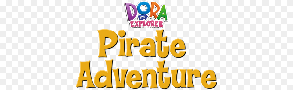Source Dora39s Pirate Adventure Logo, Text, Bulldozer, Machine Free Png Download
