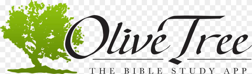 Source Harpercollinschristian Com Report Olive Tree Bible App Logo, Green, Plant, Vegetation, Conifer Free Png Download