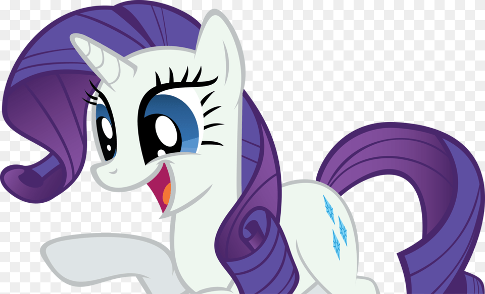 Source Http Fanpop Rarity Mlp Rarity Vector, Book, Comics, Publication, Baby Free Transparent Png