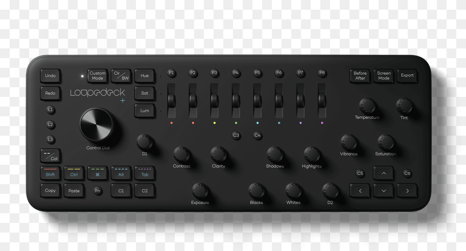 Source Loupedeck Loupedeck Plus, Amplifier, Electronics, Electrical Device, Switch Free Transparent Png