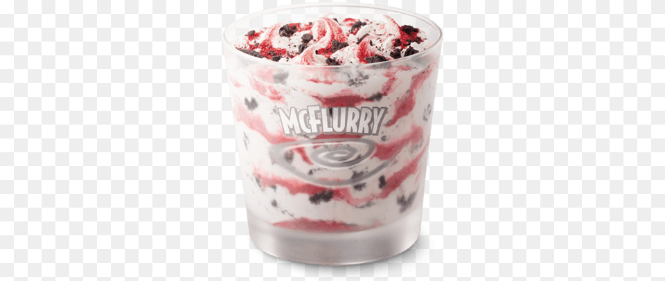 Source Mcdonald39s Red Velvet Mcdonald Singapore, Cream, Dessert, Food, Ice Cream Png Image