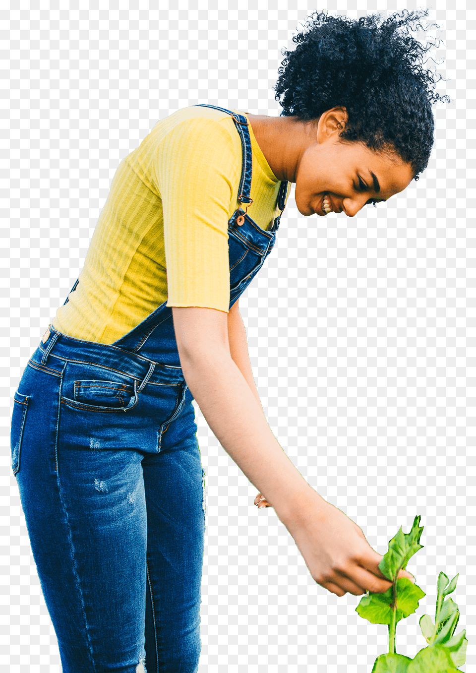 Sourced From Local Farmers Woman Farmer, Jeans, Clothing, Person, Garden Free Transparent Png