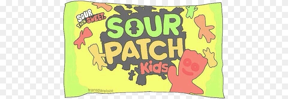 Sourpatchkids Sour Sticker By Jah And Stokeley Shit Language, Advertisement, Cushion, Home Decor, Poster Png Image
