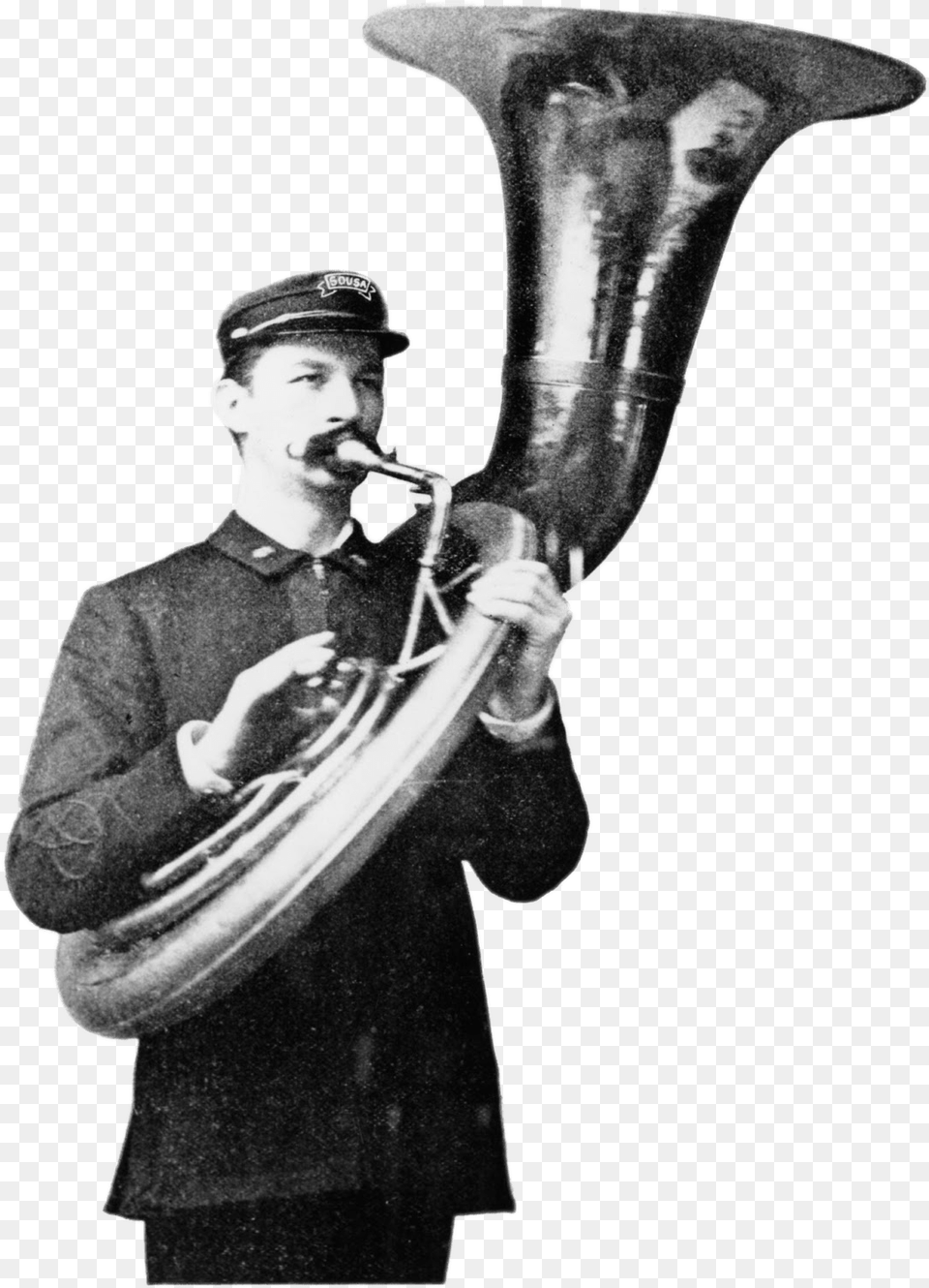 Sousaphone Player Jw Pepper Invented Sousaphone, Brass Section, Musical Instrument, Horn, Adult Free Png Download