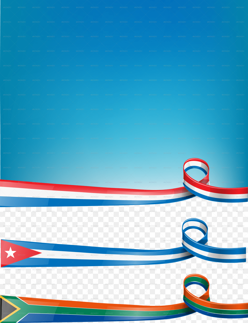 South Africa Flag Banner, Art, Graphics, Advertisement Free Transparent Png