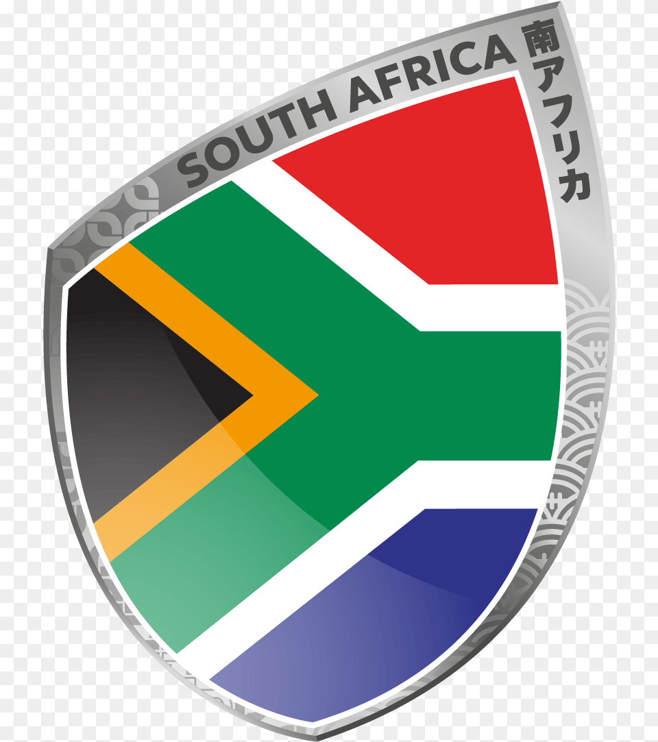 South Africa Flag Rugby World Cup 2019 Wales Flag, Armor, Shield Png
