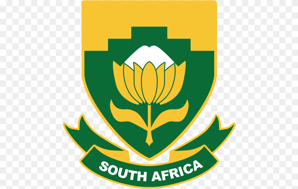 South Africa Logo Square South Africa Football Federation, Symbol, Emblem, Dynamite, Weapon Free Png Download