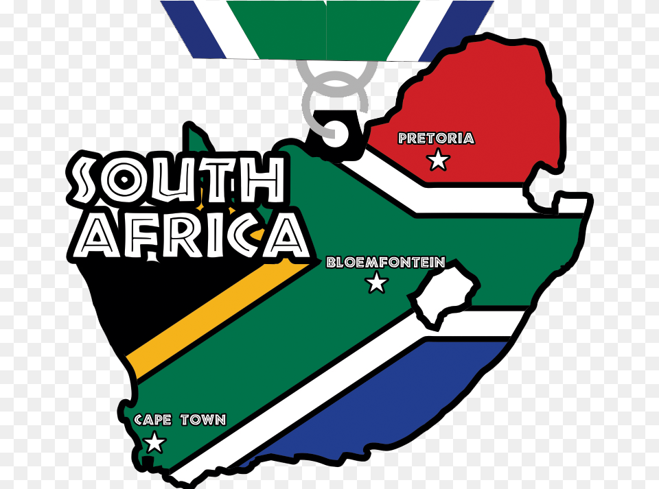 South Africa Race Bib, Advertisement, Poster, Dynamite, Weapon Png Image