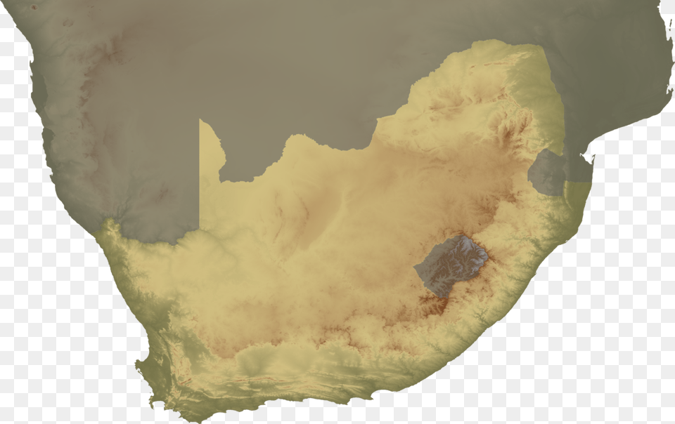 South Africa Topo Continent South Africa Topographic Map, Outdoors, Coast, Water, Land Png Image