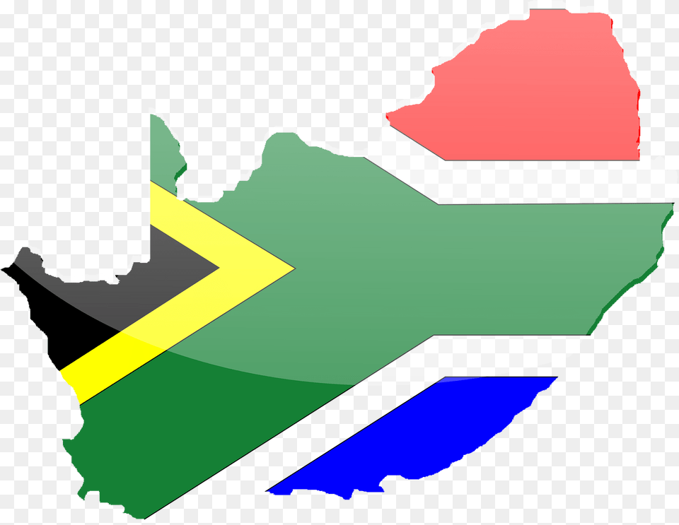 South African Flag 2 Clipart, Art, Graphics Png